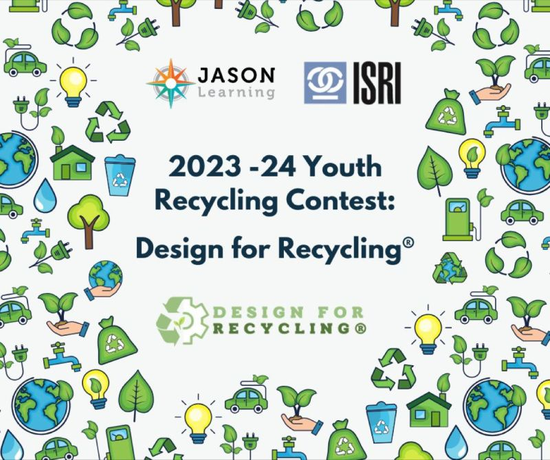 ISRI and JASON Learning Launch 2023-24 Youth Recycling Contest