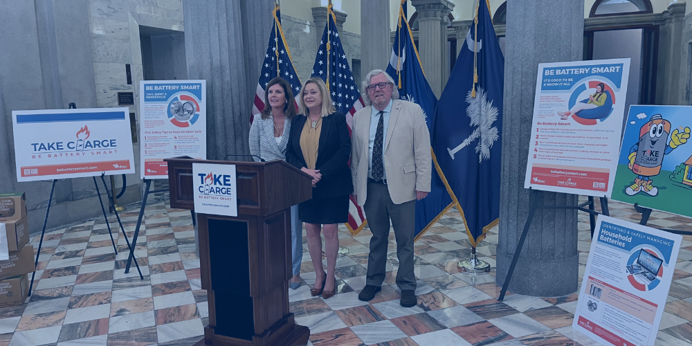 ISRI and State of South Carolina Launch Safe Battery Recycling Public Education Campaign